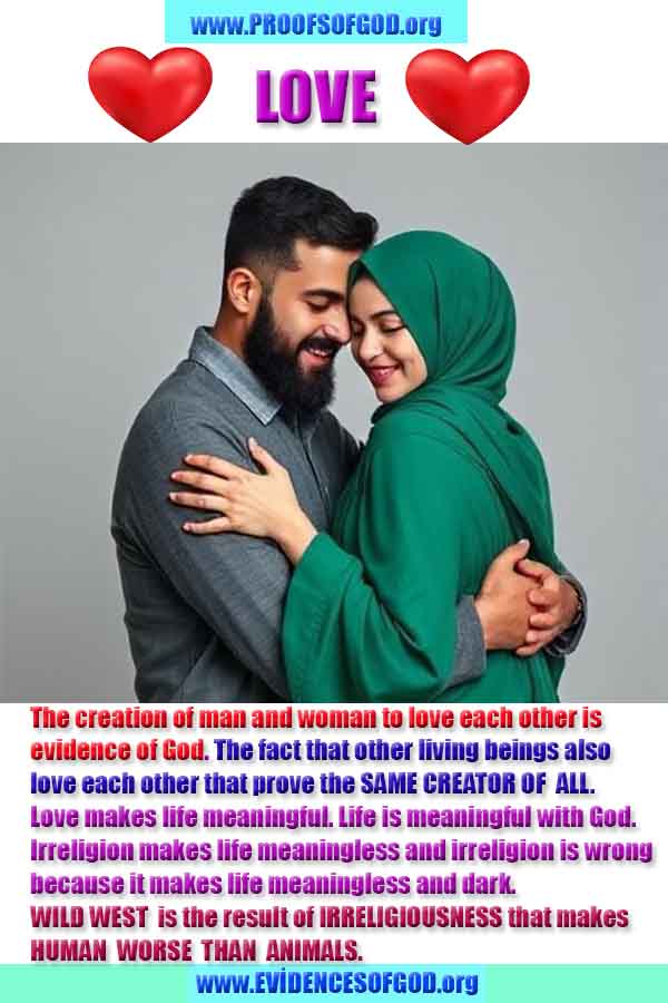 love is proof of god